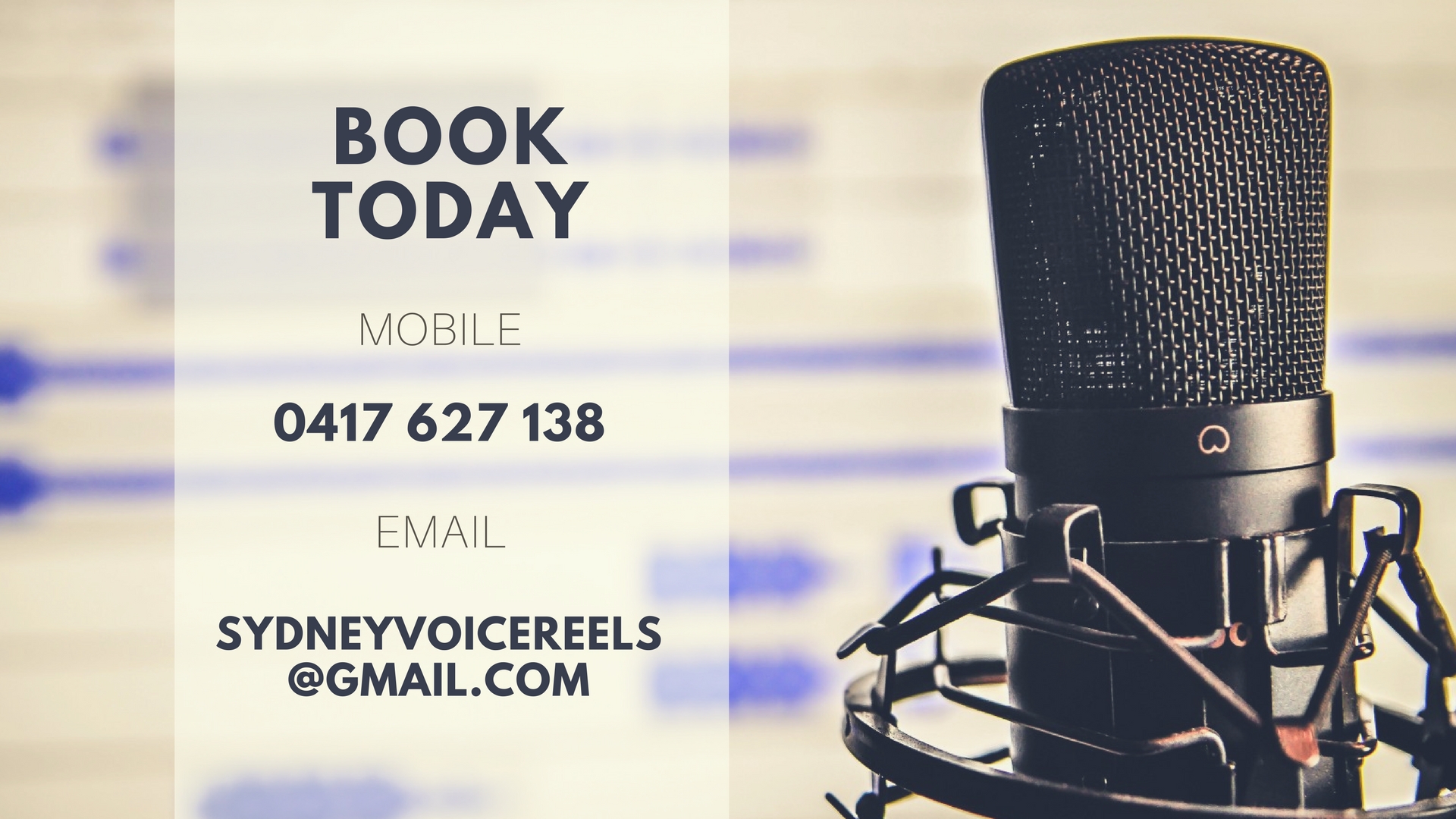 Sydney Voice Demos